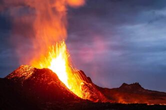 Vulcano Eruzione