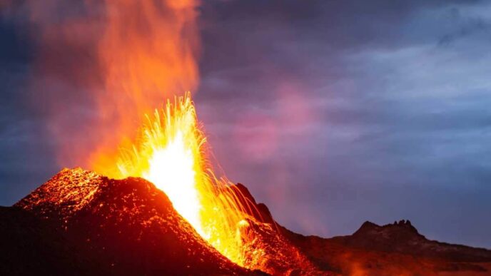 Vulcano Eruzione