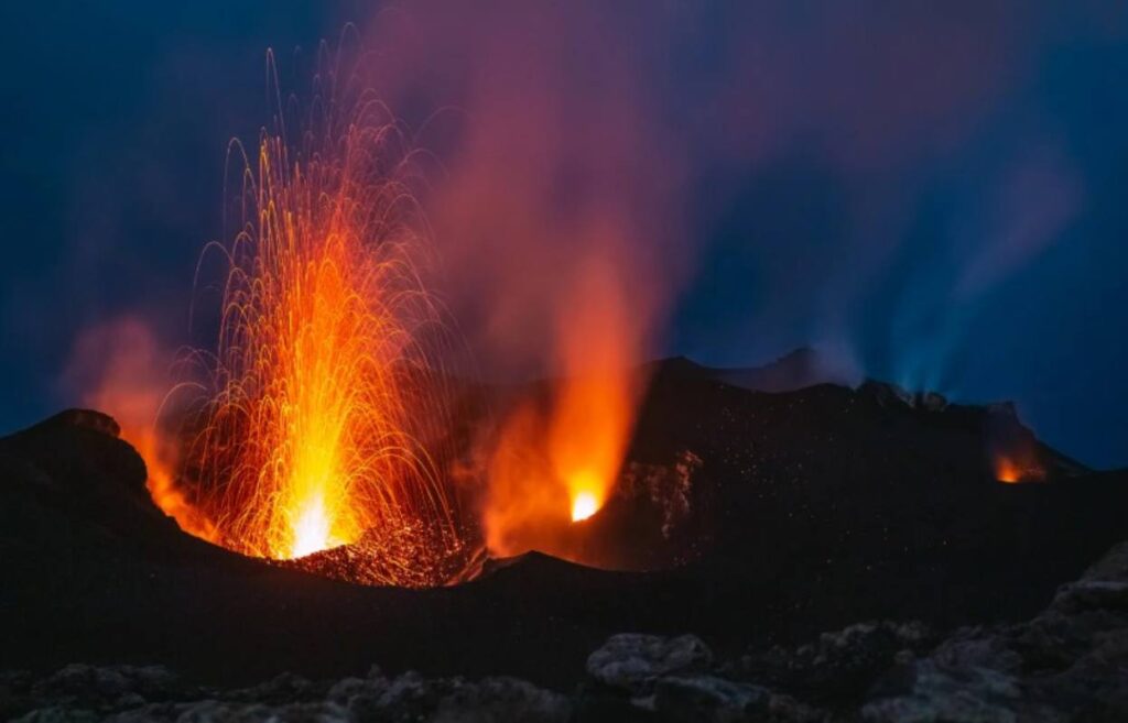 Paura vulcano sottomarino