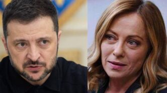 Zelensky E Meloni Sulle Consul