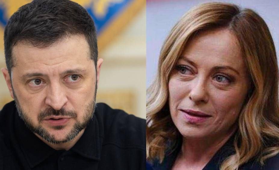 Zelensky E Meloni Sulle Consul
