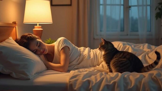 Perchè Il Gatto Ti Guarda Mentre Dormi?