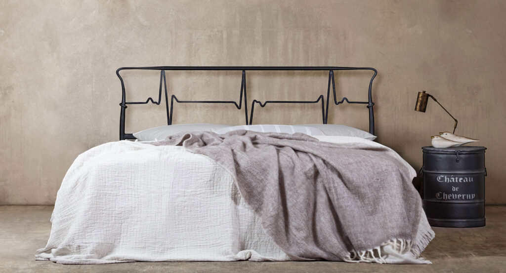 letto moderno in ferro battuto Volcano – Handmade Iron Beds