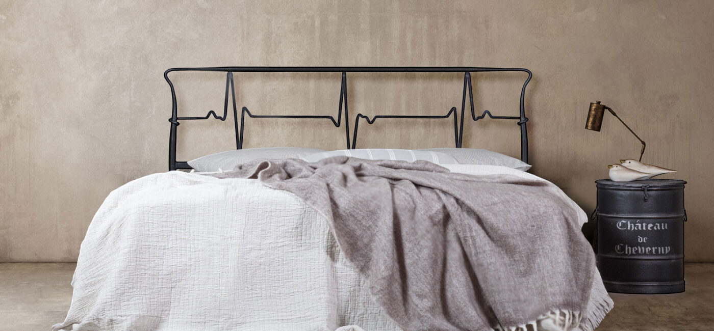 Letto Moderno In Ferro Battuto Volcano – Handmade Iron Beds