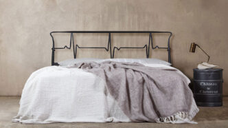 Letto Moderno In Ferro Battuto Volcano – Handmade Iron Beds