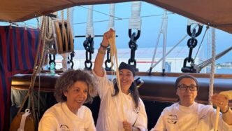 Il Menu Deleddiano A Bordo Del