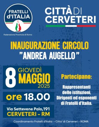 Inaugurazione Nuovo Circolo Po