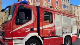 Incendio Di Un Autobus Trieste