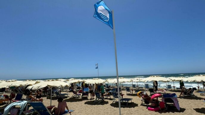 La Bandiera Blu Spinge Il Turi