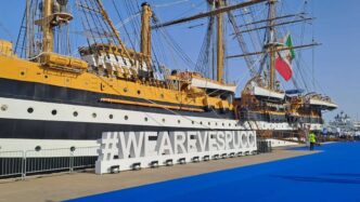 La Nave Scuola Amerigo Vespucc
