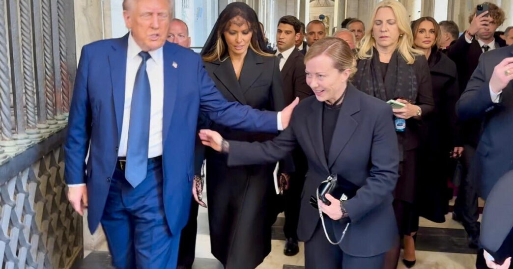 La Premier Meloni E Trump Al G