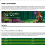 Sicurezza Dei Giocatori E Misure Adottate Da Verde Casino Nel 2025