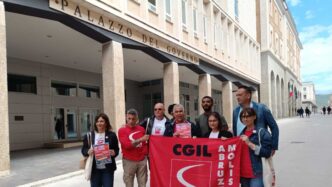 Sit In Della Flai Cgil All27Aqu