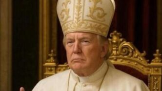 Un Fotomontaggio Di Donald Tru