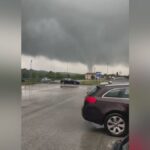 Una Tromba D’aria Colpisce Buja, Il Maltempo Fa Paura In Friuli Venezia Giulia Senza Danni