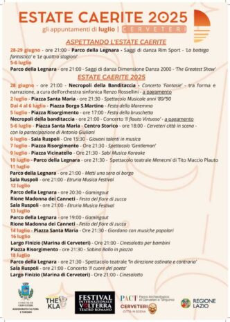 A Cerveteri Due Mesi Di Eventi