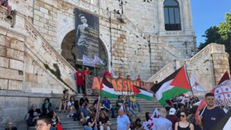 A Cagliari Una Manifestazione