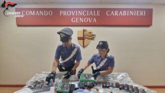 A Genova Sequestrati 5 Kg Di C