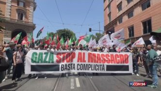 A Roma 300Mila Persone Manifes