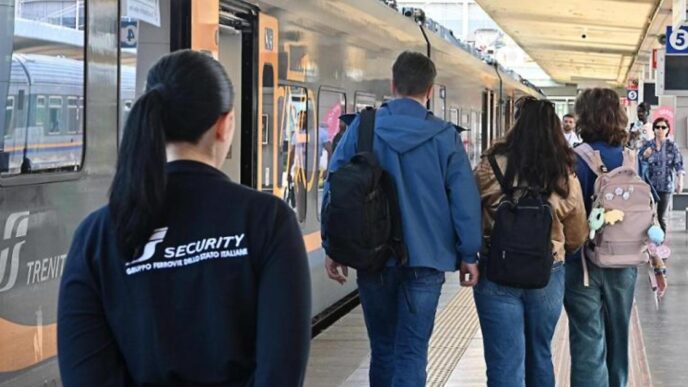 Aggressione A Una Vigilante A