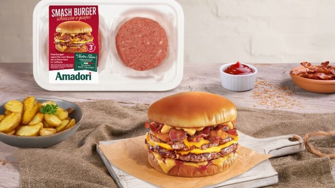 Amadori Lancia Lo Smash Burger