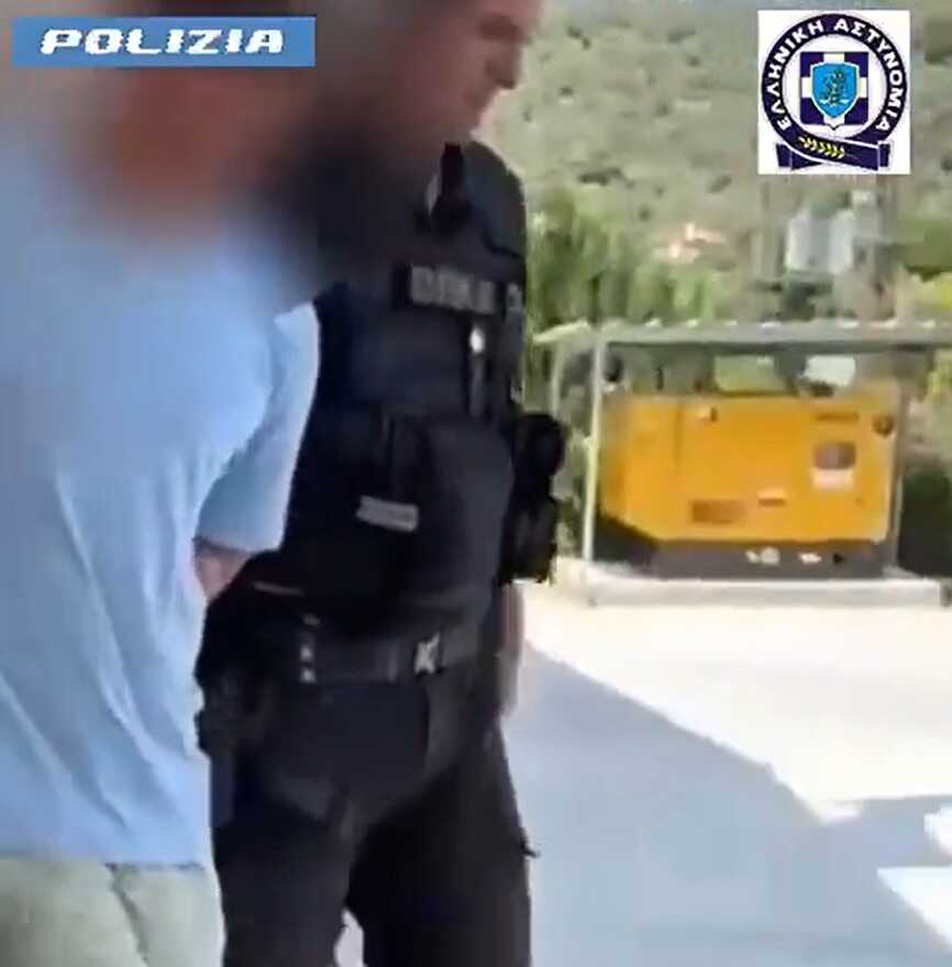 Arrestato A Skiathos Un Cittad