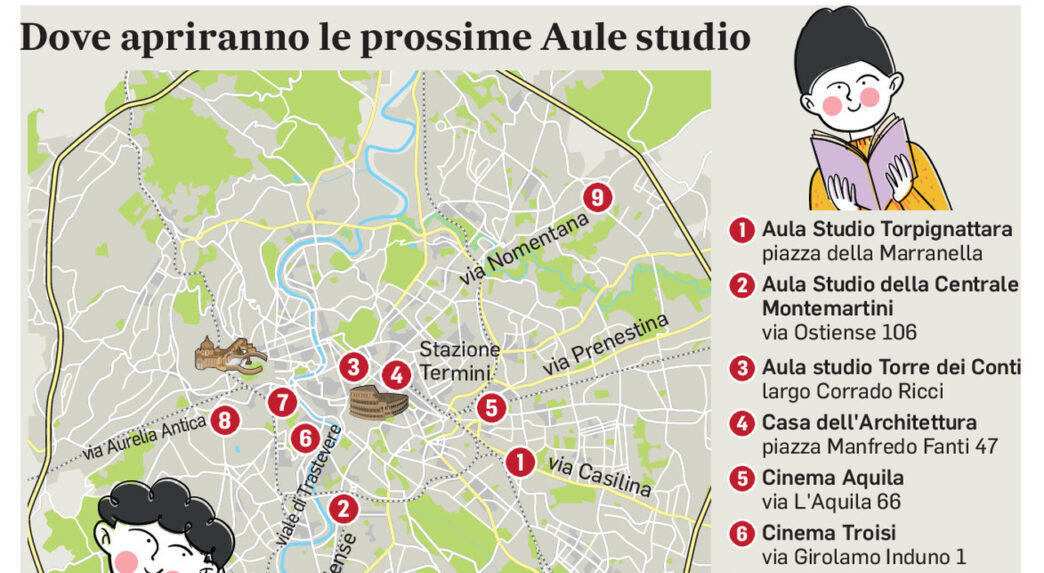 Aule Studio A Roma3A Nuove Aper