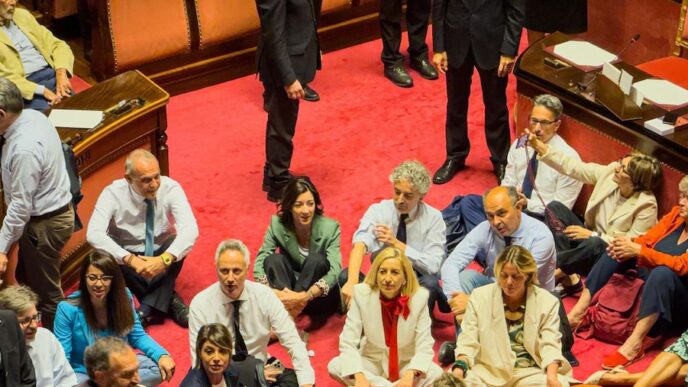 Battaglia Al Senato Sul Decret