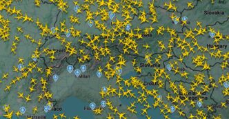 Blocco Del Traffico Aereo In L