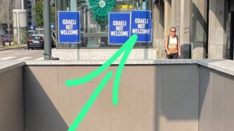 Cartelli Contro Israele Alle F