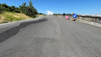 Chiuso Un Tratto Della Provinc
