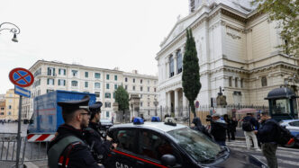 Corteo A Roma Davanti Alla Sin