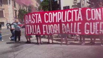Corteo Per Gaza A Roma3A Contes