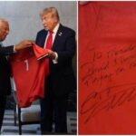 Cr7 Regala Una Maglia Con Dedica Di Pace A Donald Trump Durante Il G7 In Canada