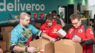 Deliveroo E Croce Rossa Italia