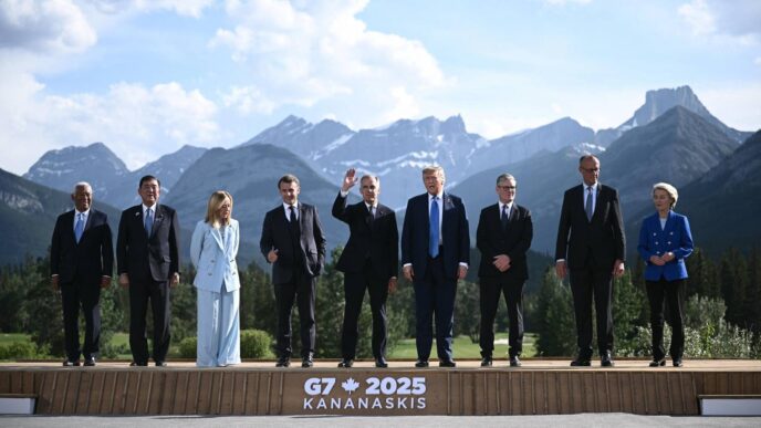 Dichiarazione Del G7 Con Trump