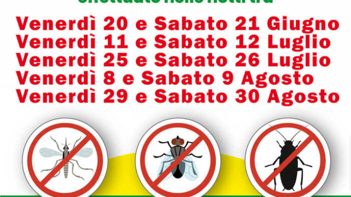 Disinfestazione Zanzare A Cerv