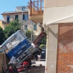 Due Operai Feriti Gravemente A Lavagna Per Il Ribaltamento Di Un’autogrù In Cantiere Edile
