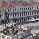 Esercitazione Dei Vigili Del Fuoco A Venezia: Simulazione Di Soccorso Dalla Torre Dell’Orologio