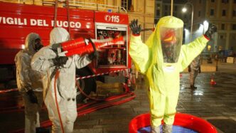 Esercitazione Vigili Del Fuoco