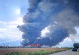 Esplosione E Incendio Allo Sta