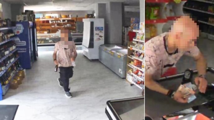 Furto In Un Alimentari Di Roma