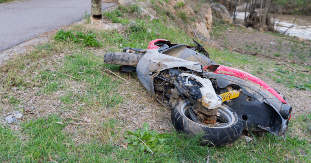 Giovane Motociclista Perde La
