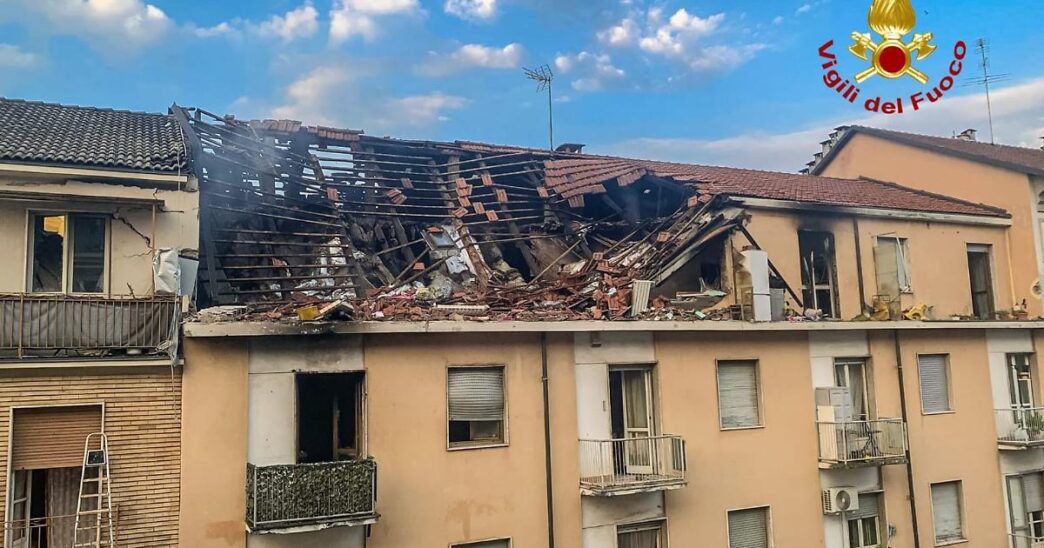 Grave Esplosione A Torino In U