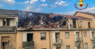 Grave Esplosione A Torino In U