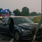 Grave Incidente Sulla Strada Statale 460 Vicino A Rivarolo Canavese: Auto Contro Palo Della Luce All’alba