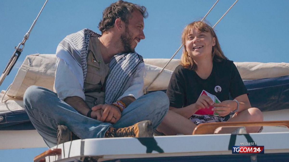 Greta Thunberg Parte Da Catani