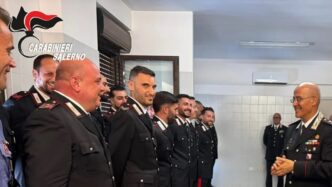 Il Generale La Gala Visita Le