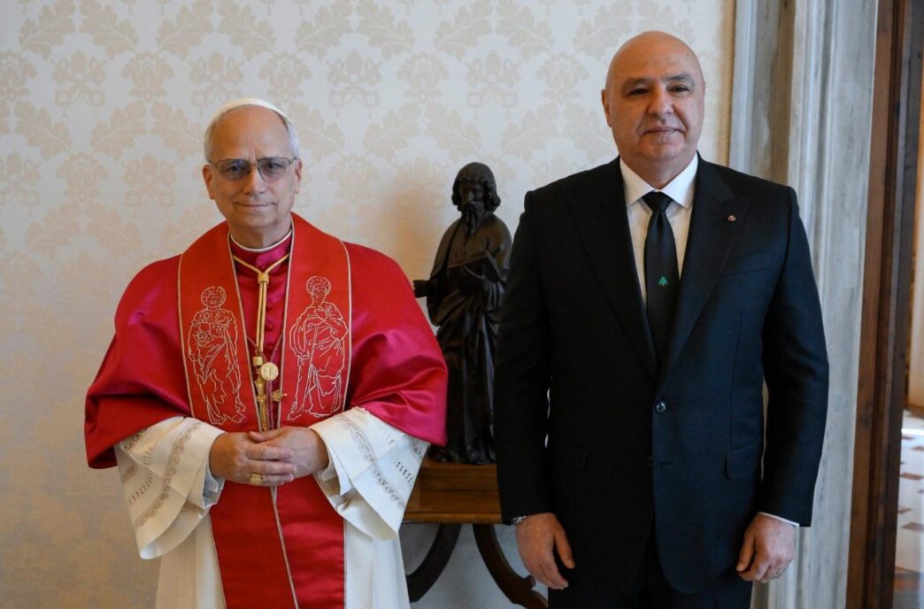 Il Presidente Del Libano Josep