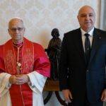 Il Presidente Del Libano Joseph Aoun Ricevuto In Udienza Dal Papa Leone Xiv Nel Palazzo Apostolico